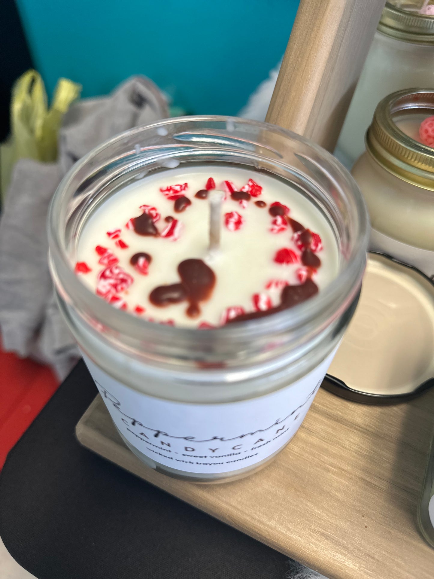 Peppermint Bark Candle