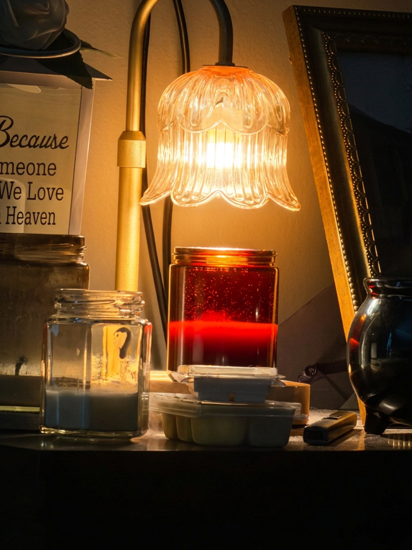 Wick-less Candle