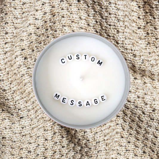 Secret Message Candle